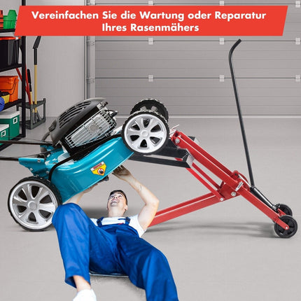 Lawn Tractor Lift, 227 kg Capacity, Adjustable Height