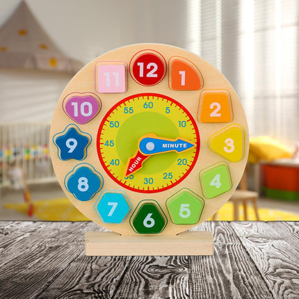 Learning alarm clock for children