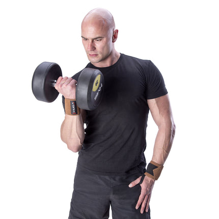 Leather Wrist Wraps, 2 Pcs – Durable Support