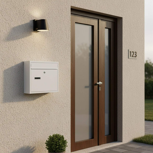 Letterbox, Wide Slot, Weatherproof Metal