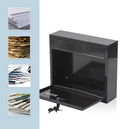 Letterbox, Wide Slot, Weatherproof Metal