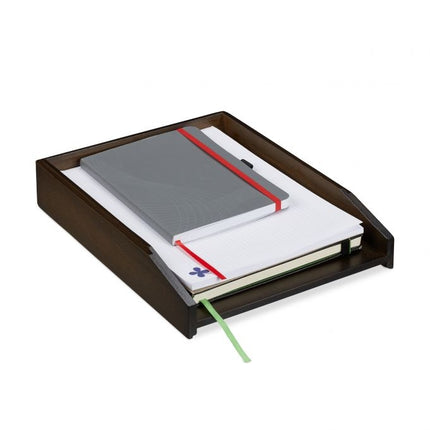 Letterbox bamboo dark brown
