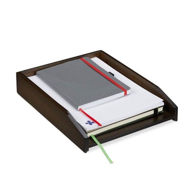 Letterbox bamboo dark brown