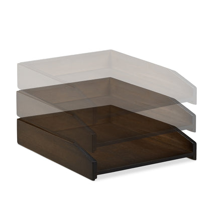 Letterbox bamboo dark brown