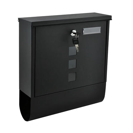 Letter box - black