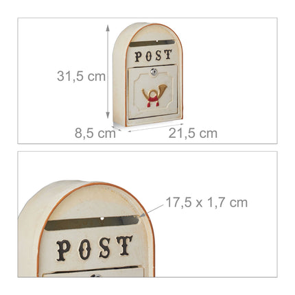 Letterbox in antique style
