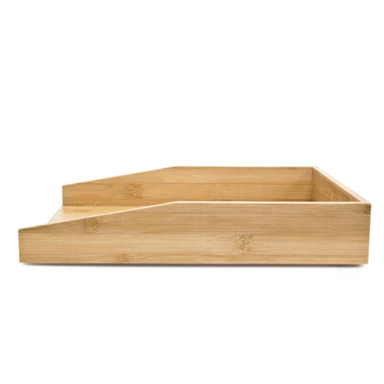 Letter box in bamboo 33 x 25 x 6 cm