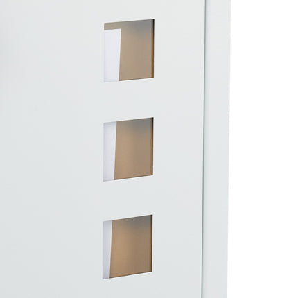 Letterbox with Viewing Window – Wall-Mounted, Iron, C4 Slot