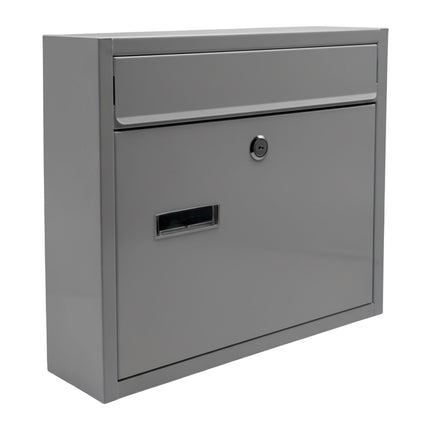 Letterbox with Wide Slot, Powder-Coated Metal