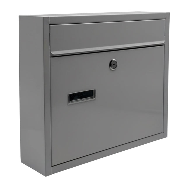 Letterbox with Wide Slot, Powder-Coated Metal