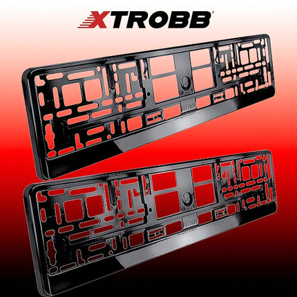 License plate frame 2 pcs. Xtrobb 22028