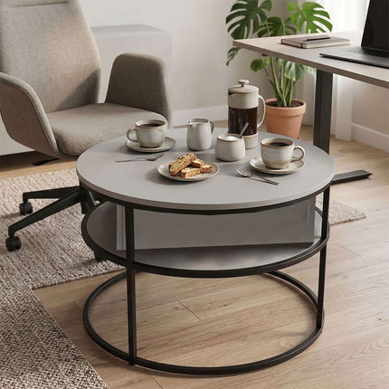 Lift-Top Coffee Table – Height-Adjustable Hidden Storage