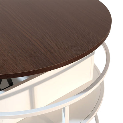 Lift-Top Coffee Table – Height-Adjustable Hidden Storage