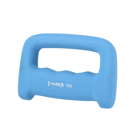 Light Blue Neoprene Dipping Dumbbell 1.0 kg