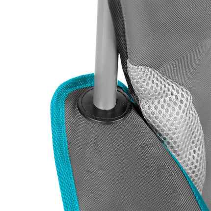 Light Gray Folding Camping Chair, Portable and Durable