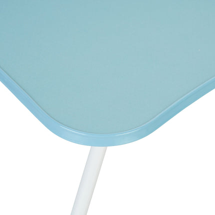 Light blue laptop table