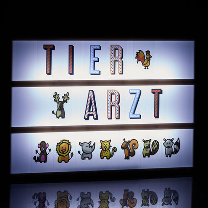 Lightbox extension set with 240 characters