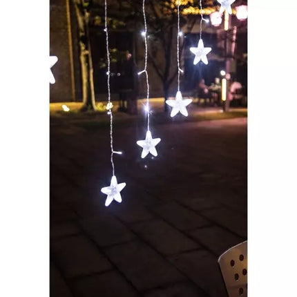 Light curtain 136LED USB cool white KŚ19740