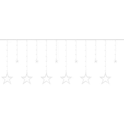Light curtain 138 LED USB - cool white KŚ19752