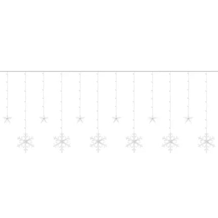 Light curtain 138 LED USB warm white KŚ19746