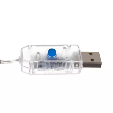 Light curtain 138LED USB - warm white KŚ19750