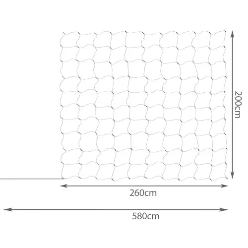 Light curtain 160 LED USB - warm white KŚ19762