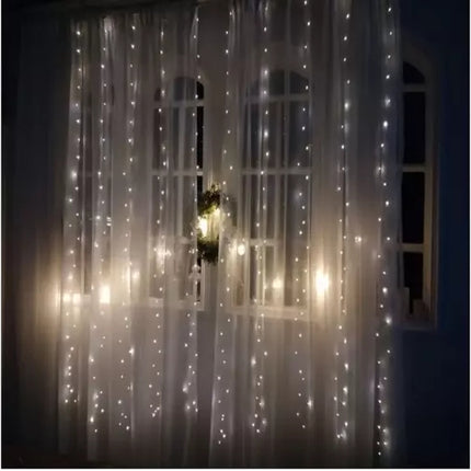 Light curtain 300 LED USB-cool white KŚ19766