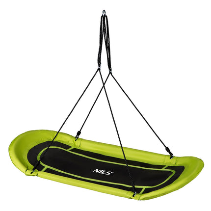Lime Saucer Swing, Outdoor Fun, Durable Material