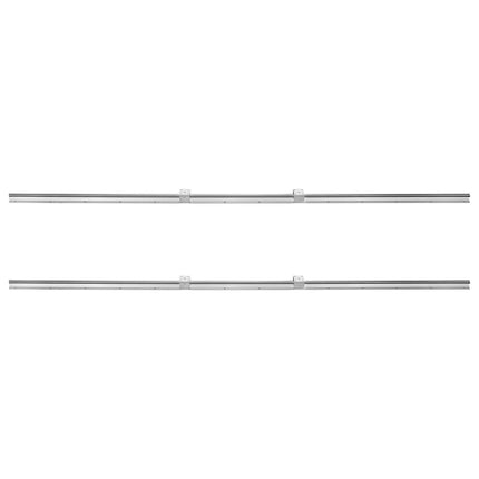 Linear Guide Rail Set, 1800mm, 20mm Shaft, 2 Rails, 4 Blocks