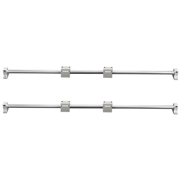 Linear Guide Rail Set, 20mm x 1200mm, 2 Rails 4 Blocks