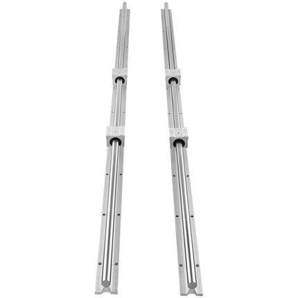 Linear Guide Rail Set, SBR16 1500mm, 2 Rails 4 Blocks