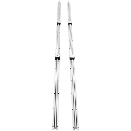 Linear Guide Rail Set, SBR20 2200mm, 2 Rails 4 Blocks