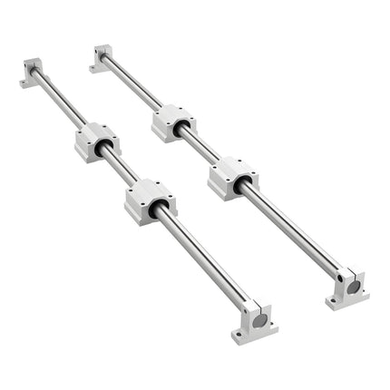 Linear Rail Kit, 1000 mm Rails, 4 Bearing Blocks