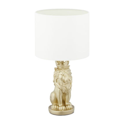 Lion table lamp