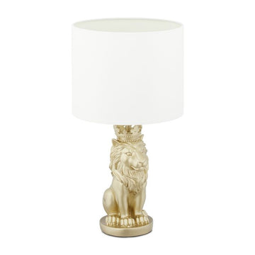 Lion table lamp