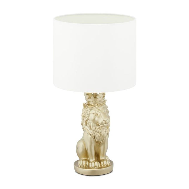 Lion table lamp