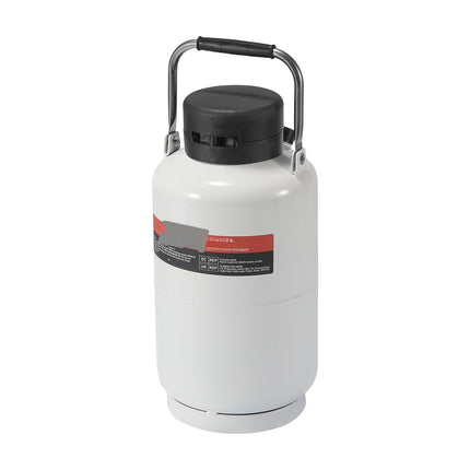 Liquid Nitrogen Dewar, 3L Aluminum, 6 Canisters Bag