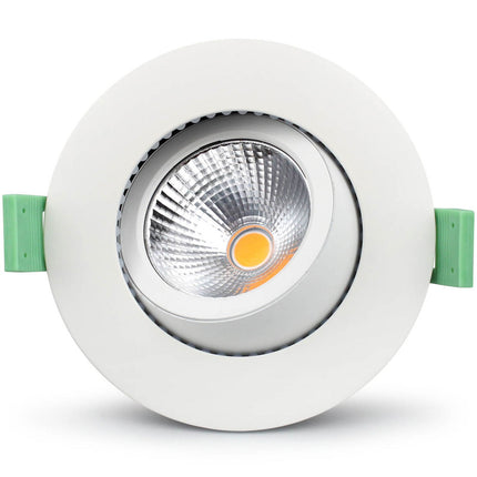 Lisa Dimmable Recessed downlight 3000K 600lm IP65 3-pack White
