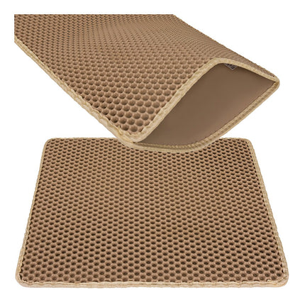 Litter box mat 60x45cm - beige Purlov