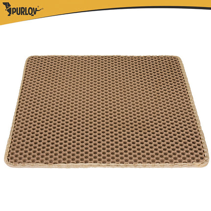 Litter box mat 60x45cm - beige Purlov