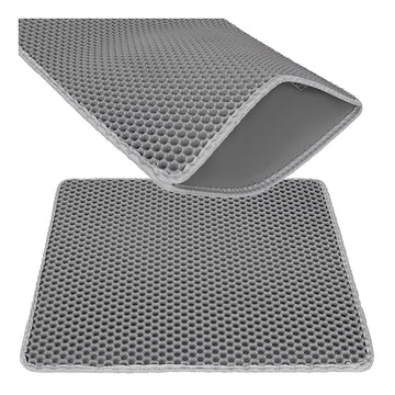 Litter box mat 60x45cm - gray Purlov