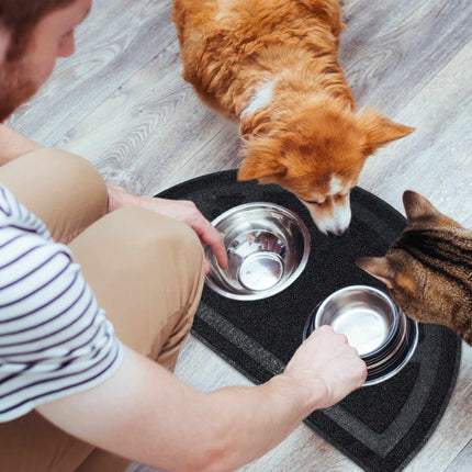 Litter box mat