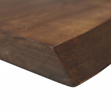 Live Edge Solid Wood Shelf – Rustic Floating Design
