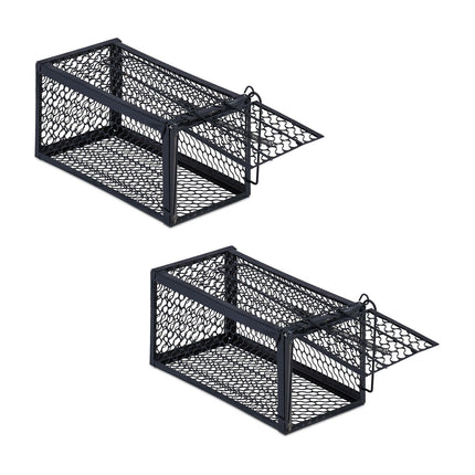 Live Mouse Trap, Humane Rodent Catcher, 2-Pack