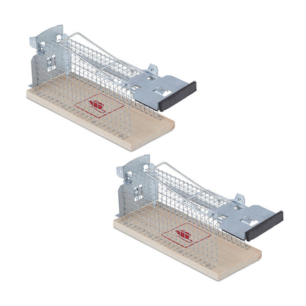 Live Mouse Trap Set – Humane Rodent Catch and Release