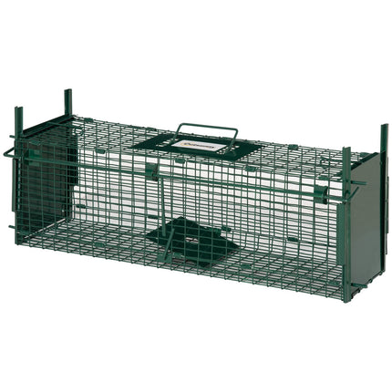 Live Trap - Double door Steel wire trap, 60x18x20 cm