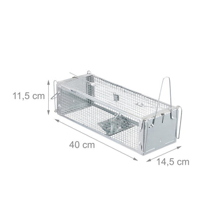 Live trap for mice and rats