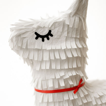 Llama Piñata Set with Stick and Mask