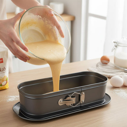Loaf Tin with Spill Guard, Non-Stick Carbon Steel