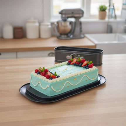 Loaf Tin with Spill Guard, Non-Stick Carbon Steel